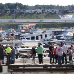 Infield camping at Atlanta Motor Speedway.