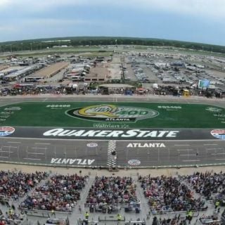 It\'s NASCAR at Atlanta Motor Speedway in overdrive - see the 2023 Quaker State 400 Available at Walmart in just four minutes!\n\nJoin us for an upcoming race or other event: https://www.atlantamotorspeedway.com/events/